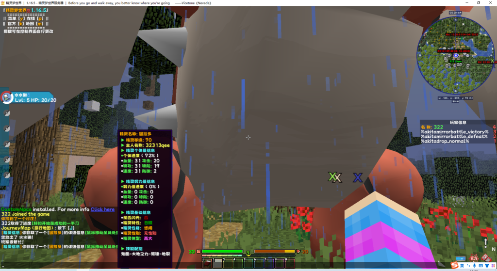 图片[3]-AkitaPokeCheck — 权限玩家可右键获取世界里非自身精灵的详细信息面板哦![1.20.1,1.16.5,1.12.2]-Minecraft新鑫个人学习分享站